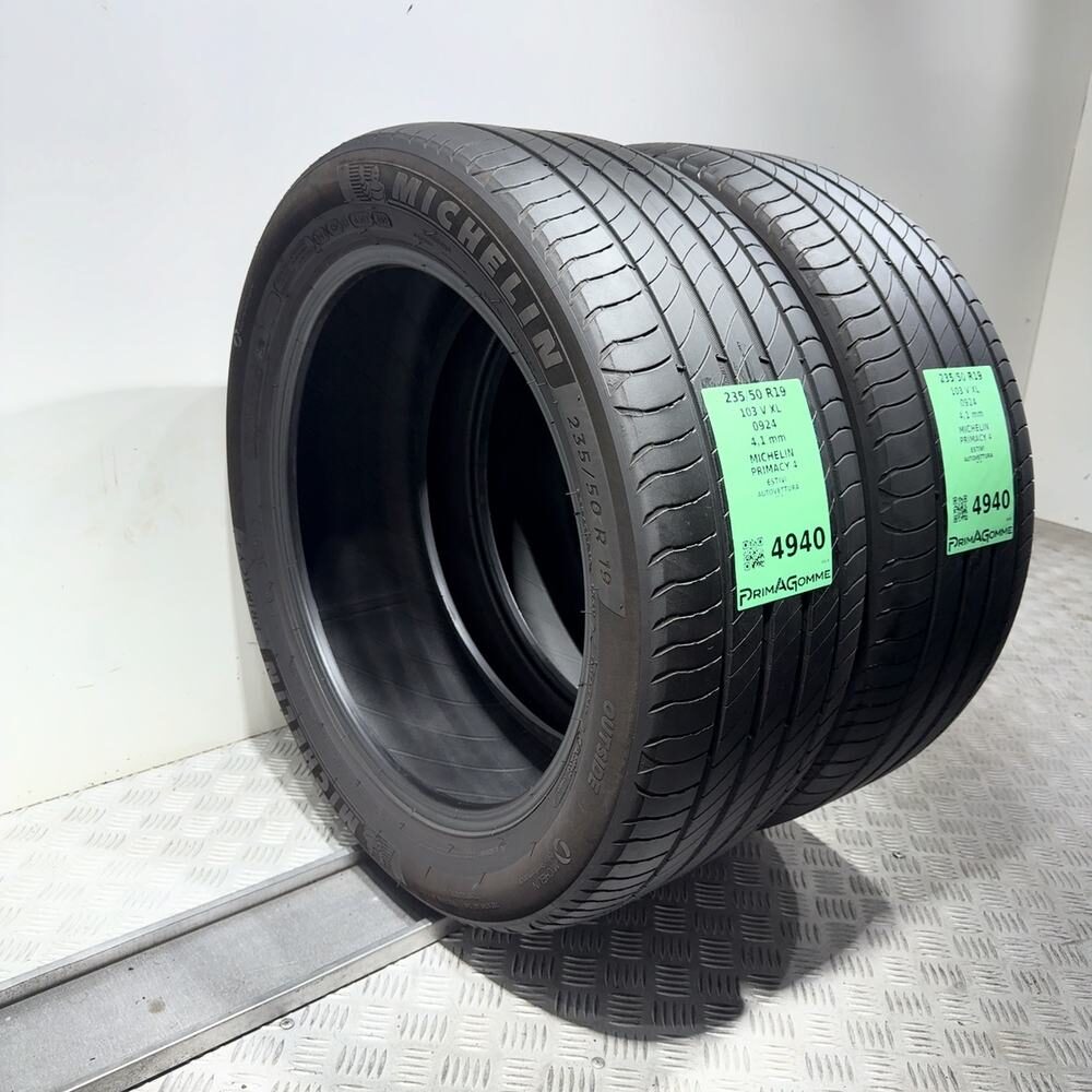 Gomme Usate 235 50 R19 103V XL Michelin Primacy 4 Estive - immagine 18