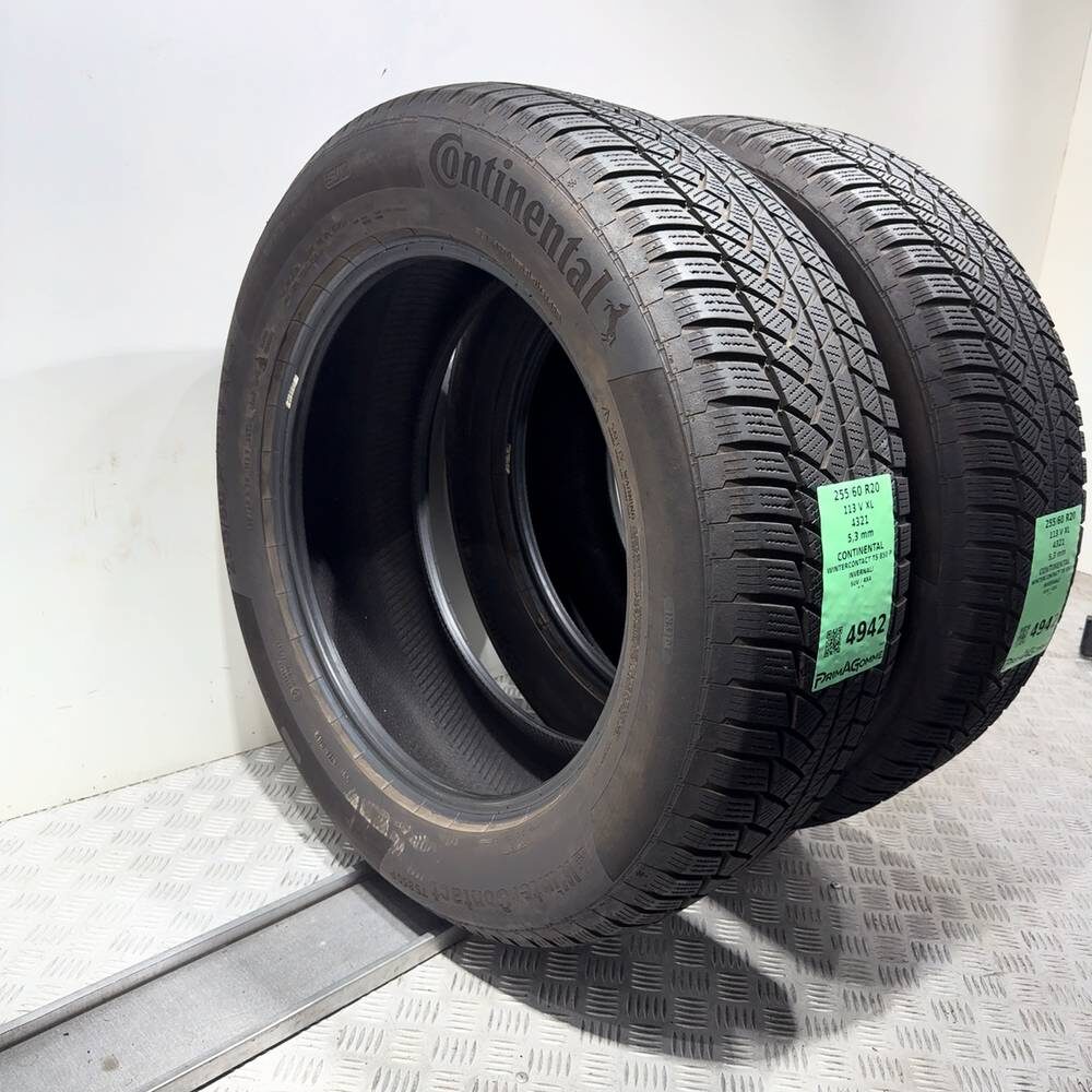Gomme Usate 255 60 R20 113V XL Continental Wintercontact TS 850 P 76% Invernali - immagine 18