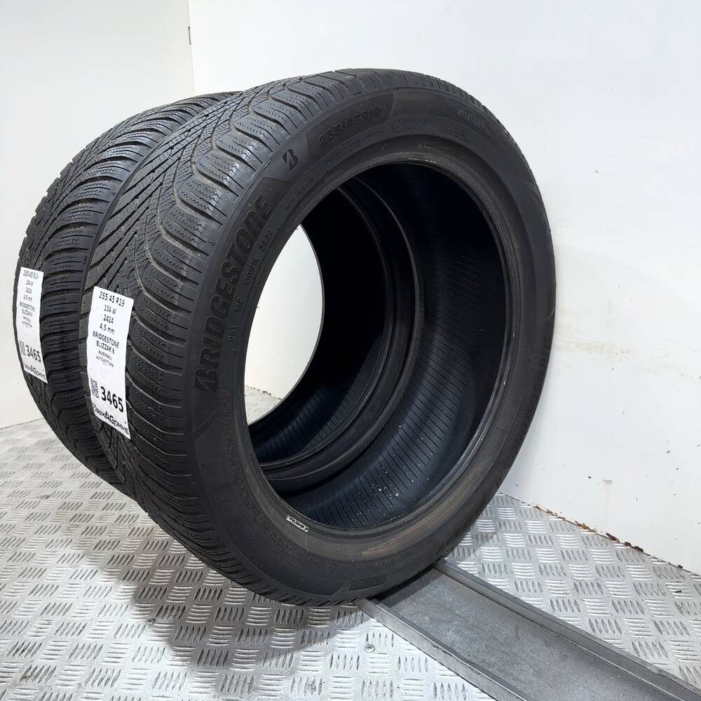 Gomme Usate 255 45 R19 104W Bridgestone Blizzak 6 Invernali - immagine 19