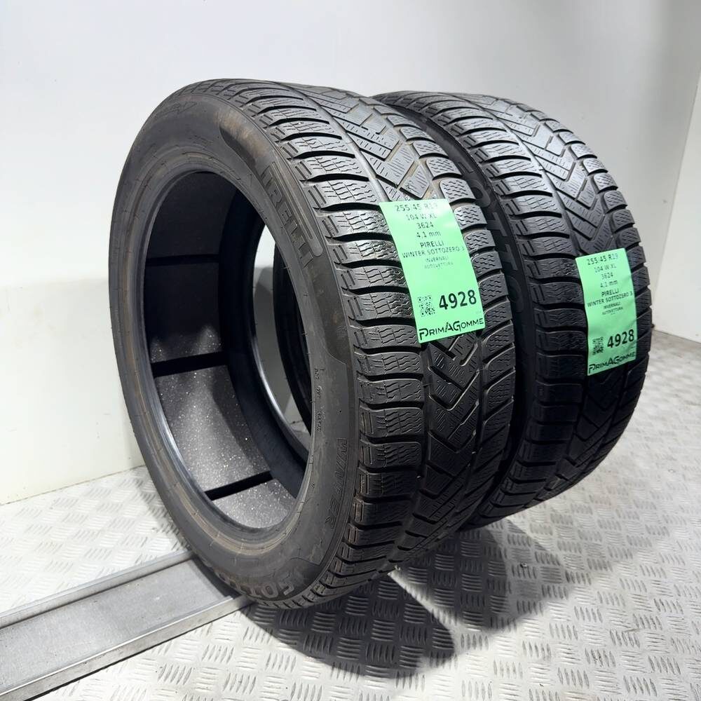 Gomme Usate 255 45 R19 104W XL Pirelli Winter Sottozero 3 Invernali - immagine 19