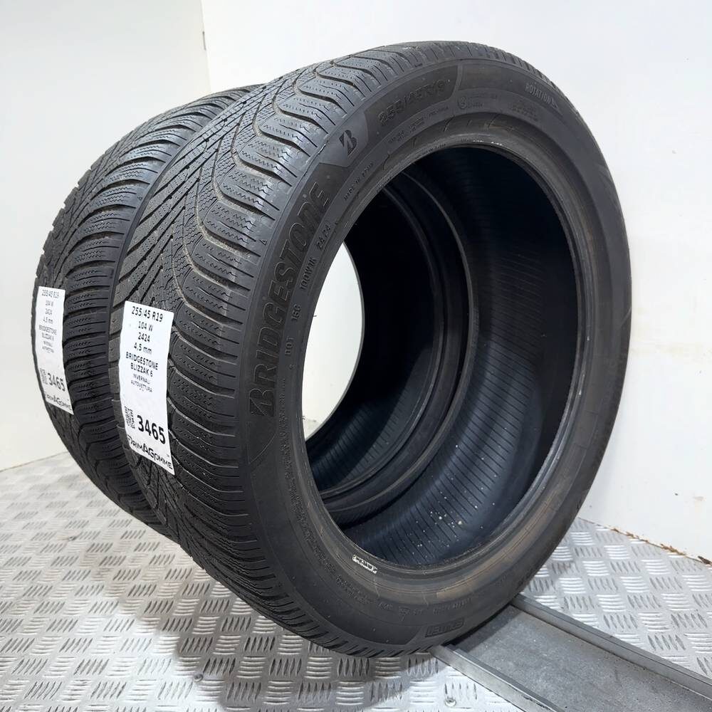 Gomme Usate 255 45 R19 104W Bridgestone Blizzak 6 Invernali - immagine 20