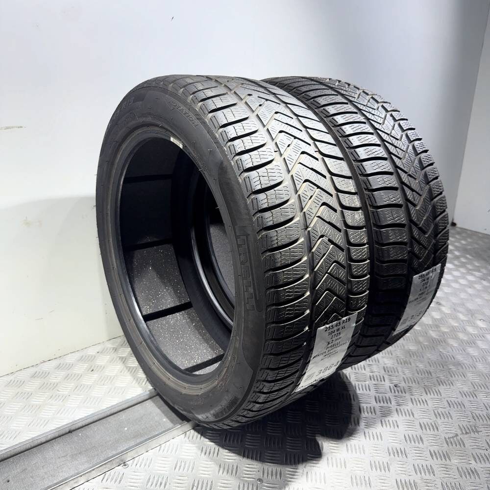 Gomme Usate 255 45 R19 104W XL Pirelli Winter Sottozero 3 74% Invernali - immagine 13