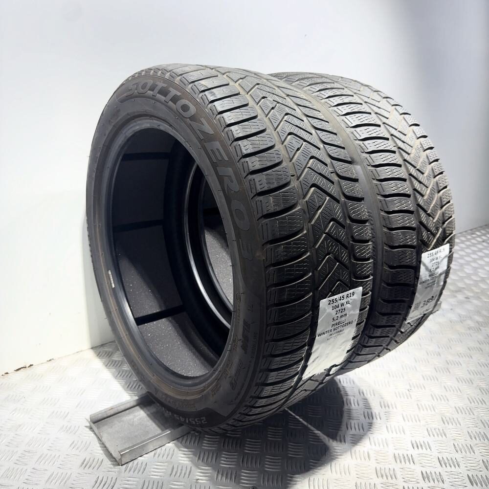 Gomme Usate 255 45 R19 104W XL Pirelli Winter Sottozero 3 74% Invernali - immagine 6