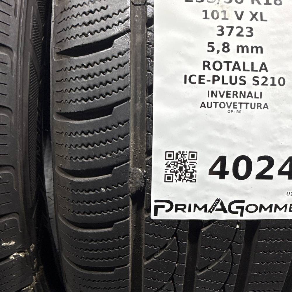 Gomme Usate 235 50 R18 101V XL Rotalla Ice-Plus S210 83% Invernali - immagine 12