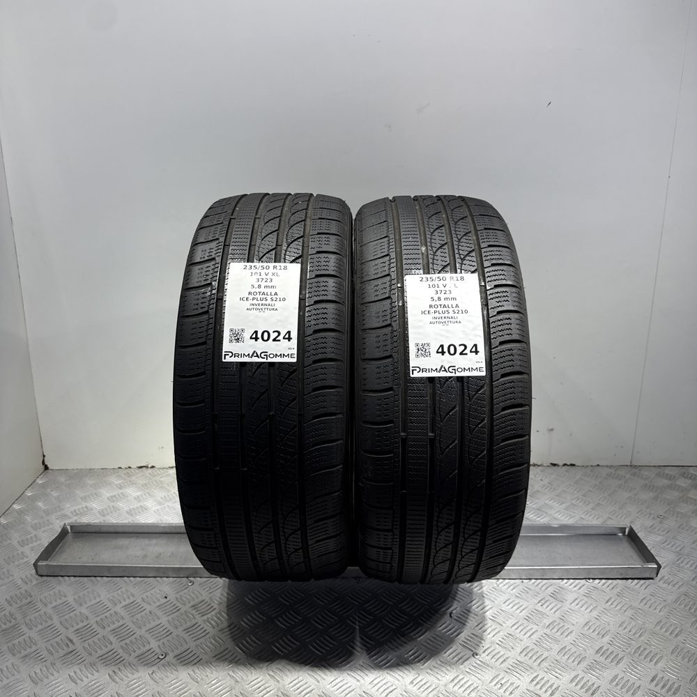 Gomme Usate 235 50 R18 101V XL Rotalla Ice-Plus S210 83% Invernali - immagine 13