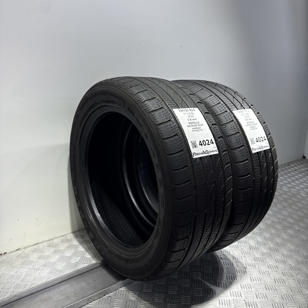 Gomme Usate 235 50 R18 101V XL Rotalla Ice-Plus S210 83% Invernali - immagine 15