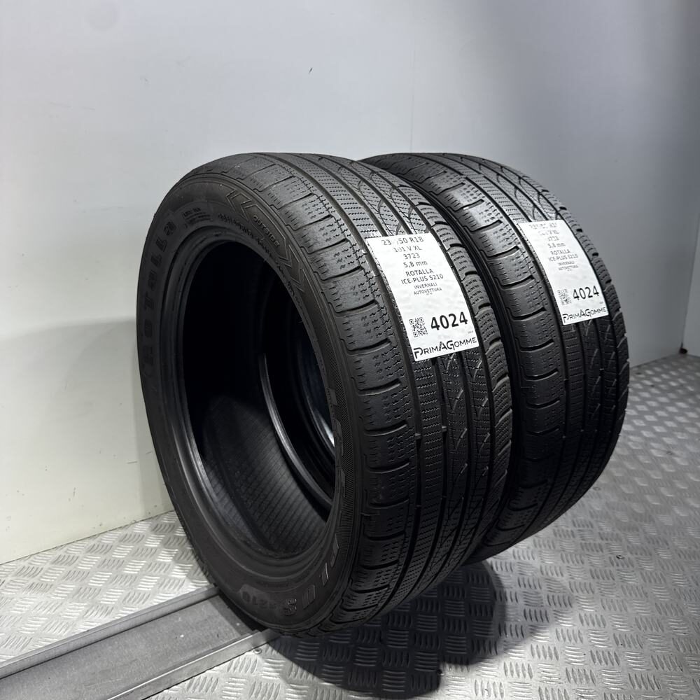 Gomme Usate 235 50 R18 101V XL Rotalla Ice-Plus S210 83% Invernali - immagine 17
