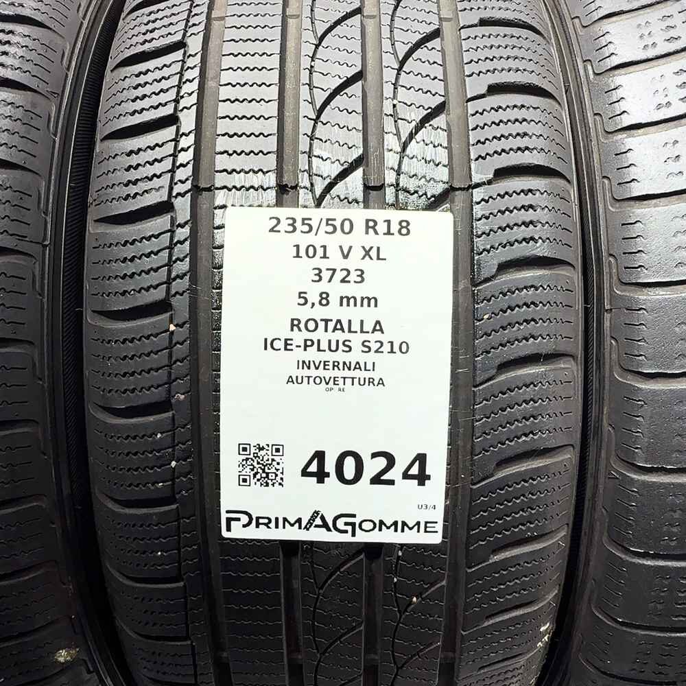 Gomme Usate 235 50 R18 101V XL Rotalla Ice-Plus S210 83% Invernali - immagine 3
