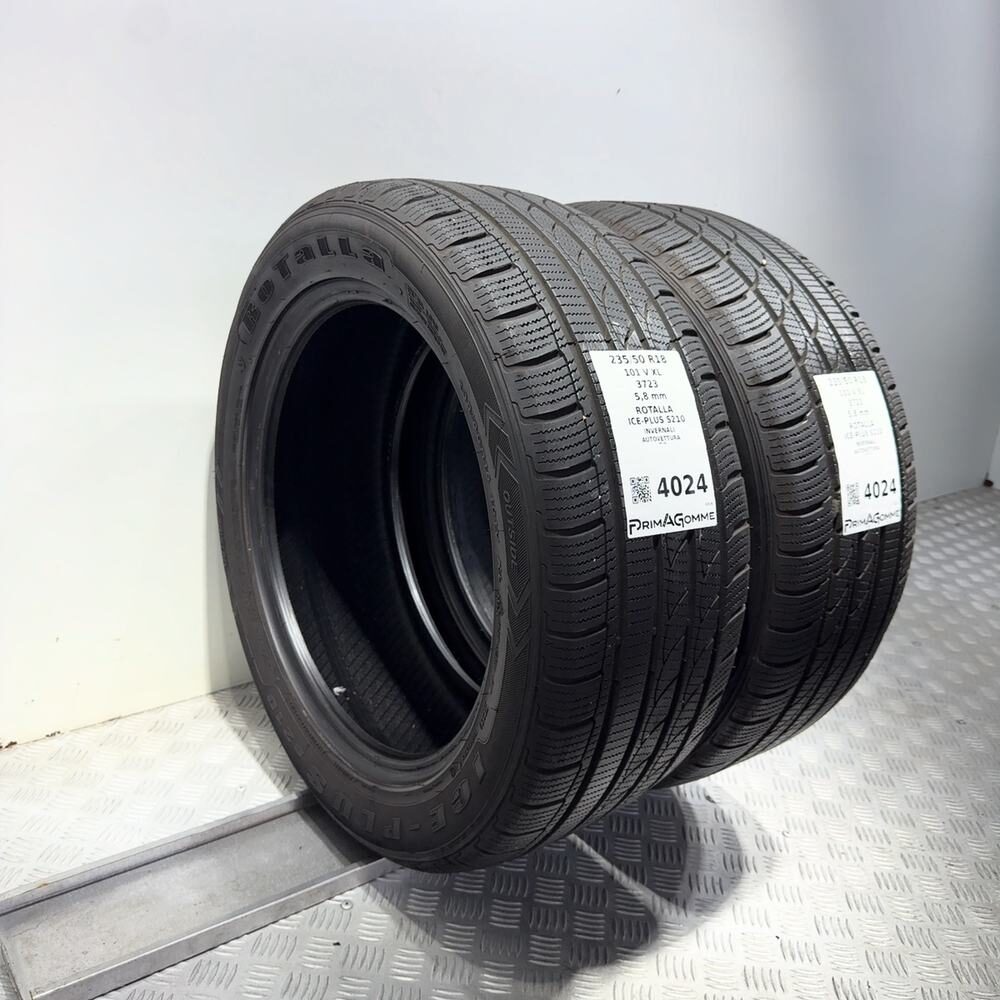 Gomme Usate 235 50 R18 101V XL Rotalla Ice-Plus S210 83% Invernali - immagine 7