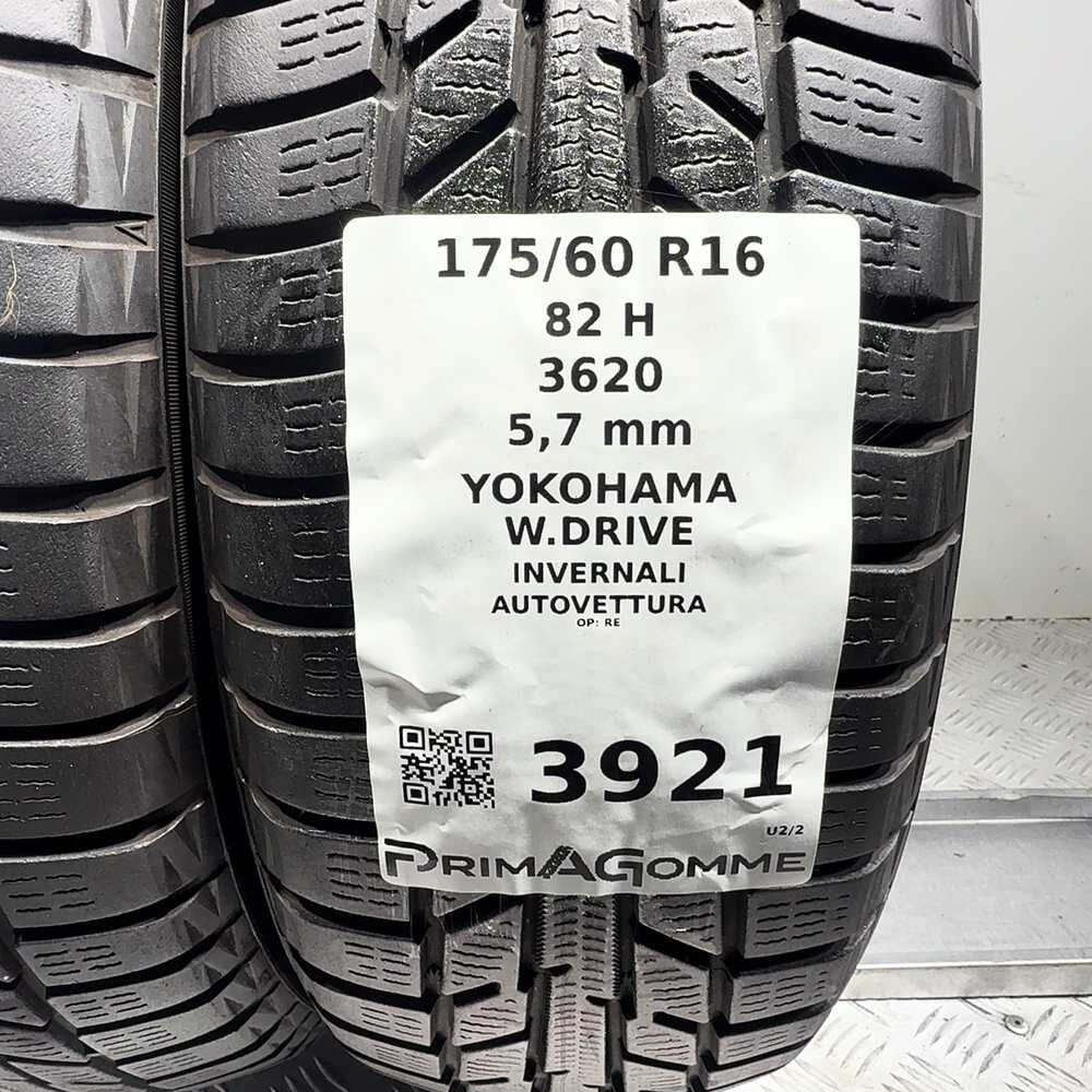 Gomme Usate 175 60 R16 82H Yokohama W.Drive 81% Invernali - immagine 3
